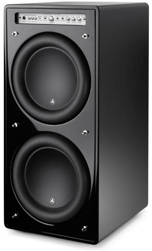 JL Audio 12" Fathom Black Gloss Dual Powered Subwoofer