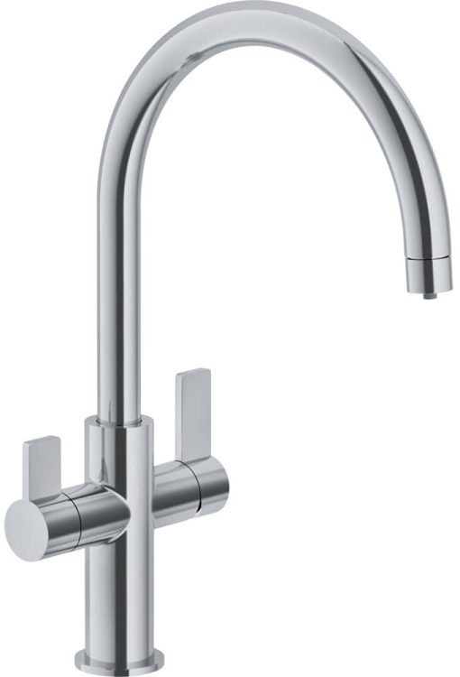 Franke Ambient Satin Nickel 3-in-1 Kitchen Faucet