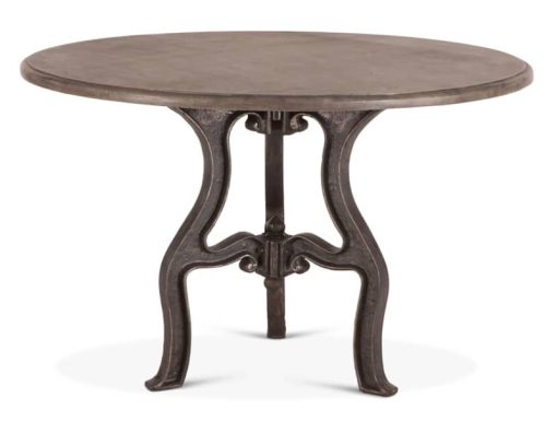 Home Trends & Design 48" Marble French Vintage Round Dining Table