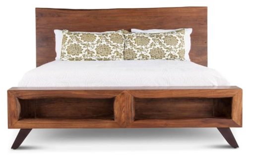 Home Trends & Design London Loft Walnut King Bed - Image 2