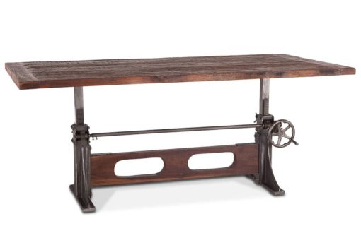 Home Trends & Design Manchester Walnut 84" Dining Table