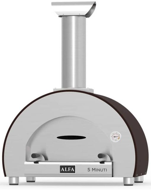 Alfa 5 Minuti Copper Top Wood Fired Oven - Image 2