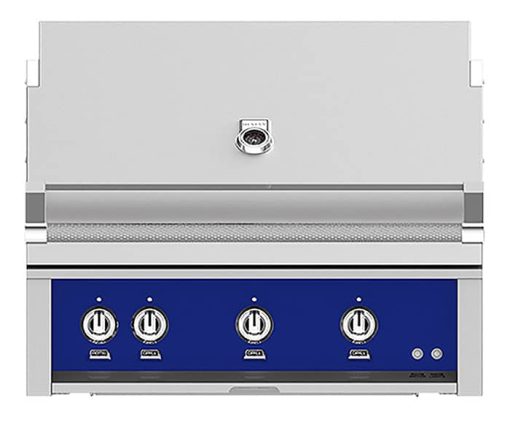 Hestan 36" Prince Built-In Natural Gas Grill With All Trellis Burners