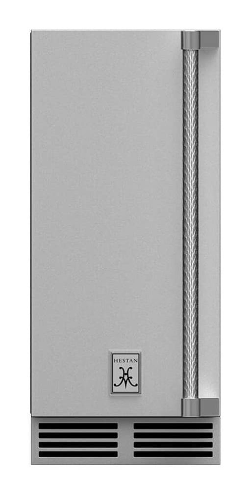 Hestan 15" Stainless Steel Left-Hinge Outdoor Ice Machine