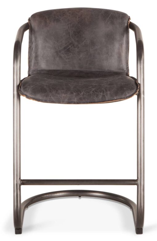 Home Trends & Design Portofino Antique Ebony Counter Chair - Image 2
