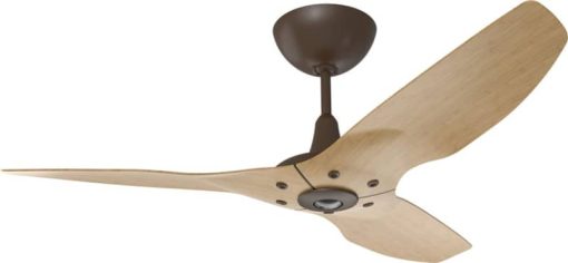 Big Ass Fans 52" Haiku Oil Rubbed Bronze w/ 3 Caramel Bamboo Blades Indoor Ceiling Fan
