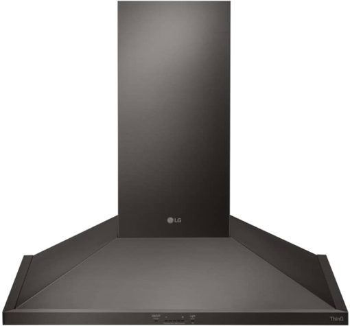 LG 36" Black Stainless Steel Wall Mount Chimney Hood