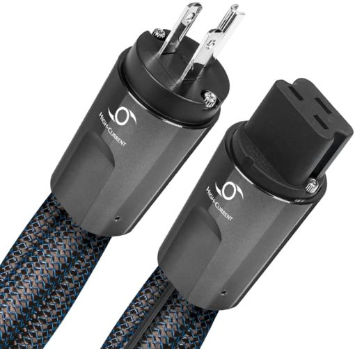 AudioQuest Hurricane 6.6 Feet 20A Low-Z Noise-Dissipation 3 Pole AC Power Cable