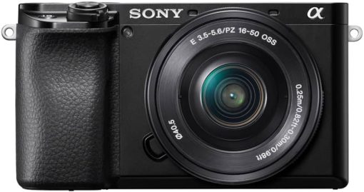 Sony Alpha a6100 24.2 Megapixel Black Mirrorless Digital Camera With 16-50mm Power Zoom Lens
