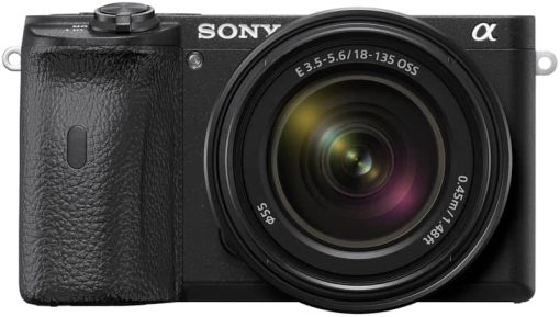 Sony Alpha a6600 24.2 Megapixel Black Mirrorless Digital Camera With 18-135mm Zoom Lens