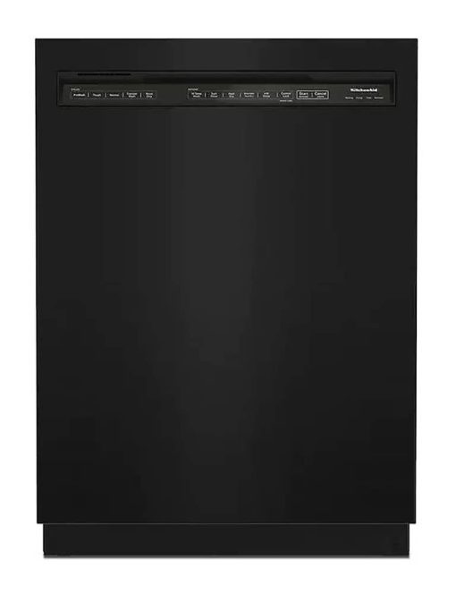 KitchenAid 24" Black Dishwasher With Third Level Utensil Rack