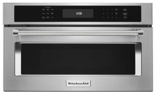KitchenAid 30" Stainless Steel Built-In Convection Microwave Oven