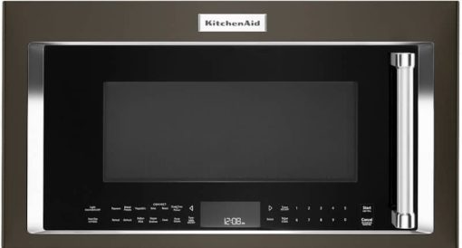 KitchenAid 30" PrintShield Black Stainless Steel Over-The-Range Microwave Oven