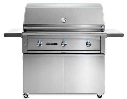Lynx Sedona 42" Stainless Steel Freestanding Natural Gas Grill With 1 ProSear Infrared Burner And 2 Stainless Steel Burners