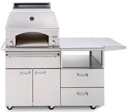 Lynx Napoli 30" Stainless Steel Outdoor Liquid Propane Oven On Mobile Kitchen Cart