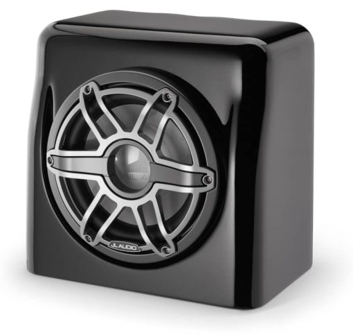 JL Audio 10" Sport Grille Gloss Black Marine Enclosed Subwoofer System