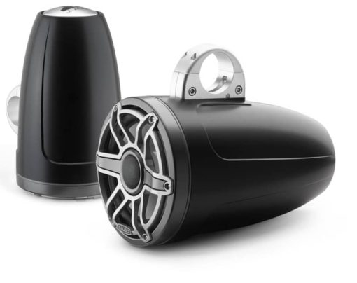 JL Audio M6 Series 8.8" Satin Black Enclosed Tower Coaxial System (Pair)