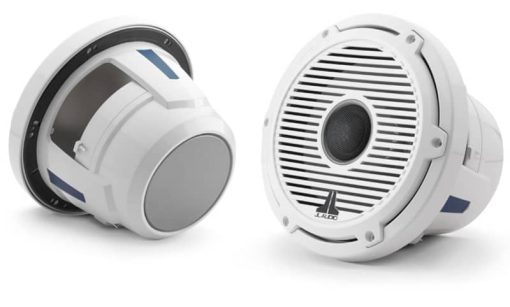JL Audio M6 Series 8.8" Gloss White Coaxial Speakers (Pair)