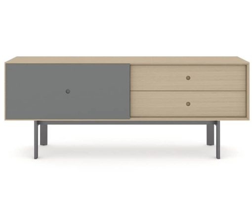 BDI Margo 5229 Drift Oak And Fog Grey Credenza