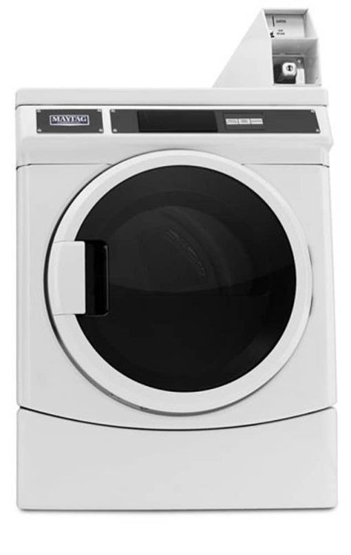 Maytag 27" White Commercial Single Load Super Capacity Electric Dryer