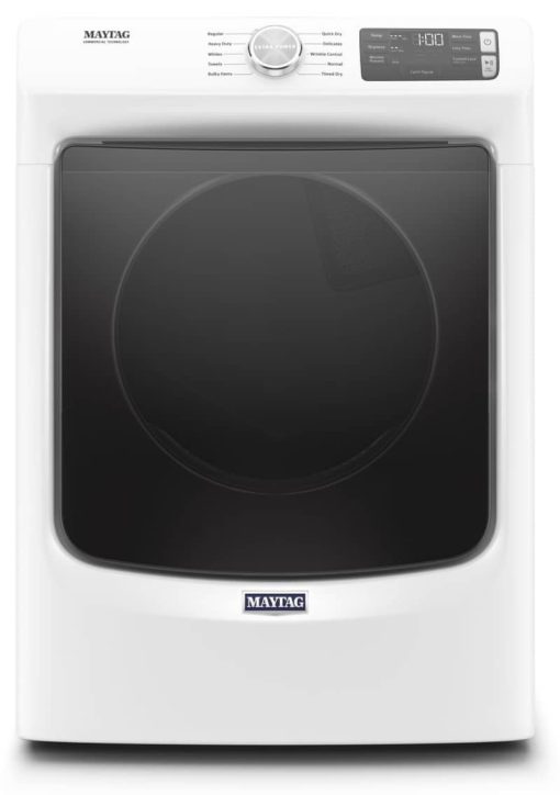 Maytag ADA 7.3 Cu. Ft. White Front Load Electric Dryer With Extra Power And Quick Dry Cycle