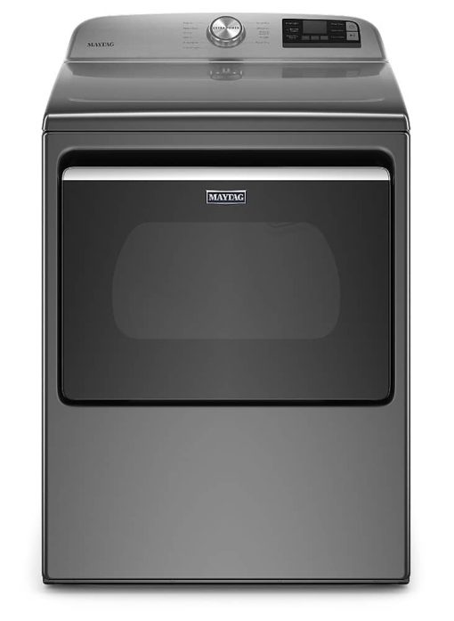Maytag 7.4 Cu. Ft. Metallic Slate Smart Capable Electric Dryer With Extra Power Button