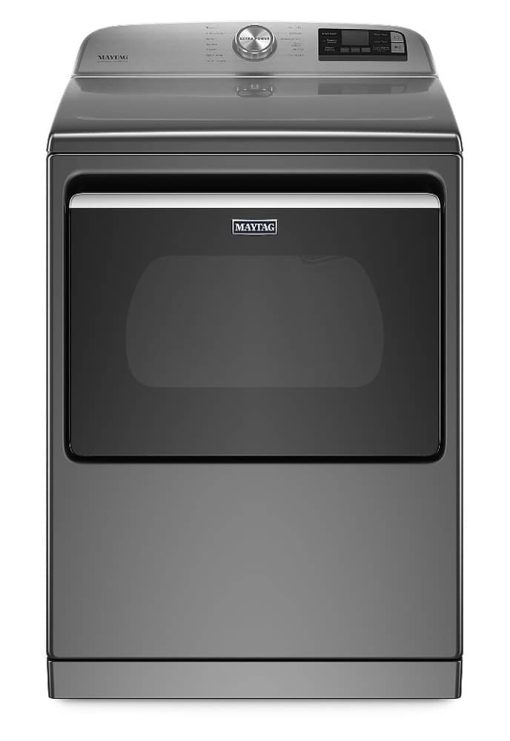 Maytag 7.4 Cu. Ft. Metallic Slate Smart Capable Electric Dryer With Extra Power Button