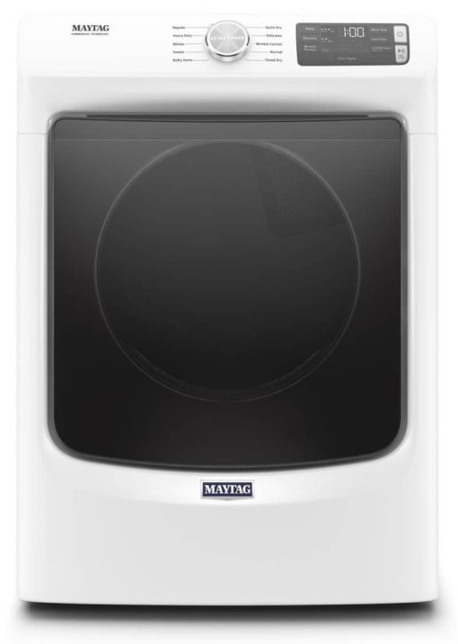 Maytag ADA 7.3 Cu. Ft. White Front Load Gas Dryer With Extra Power And Quick Dry Cycle