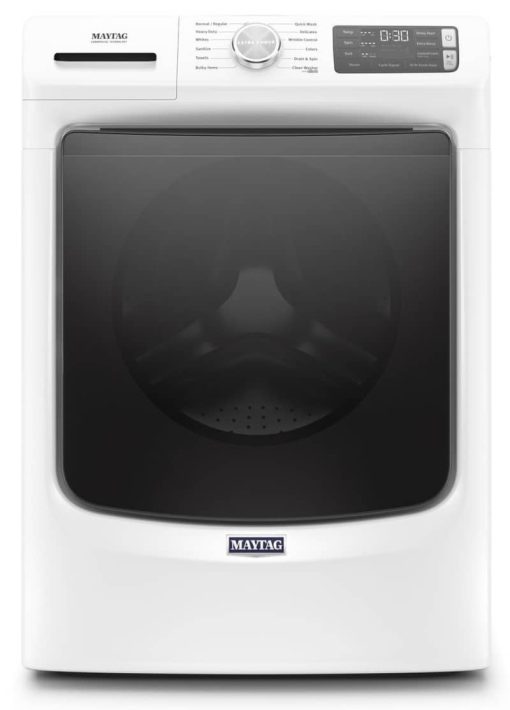 Maytag ADA 4.8 Cu. Ft. White Front Load Washer With Extra Power And 16-Hr Fresh Hold Option
