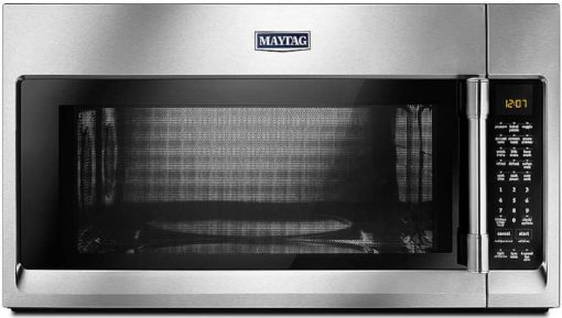 Maytag 1.9 Cu. Ft. Fingerprint Resistant Stainless Steel Over-The-Range Microwave Oven With Convection Mode