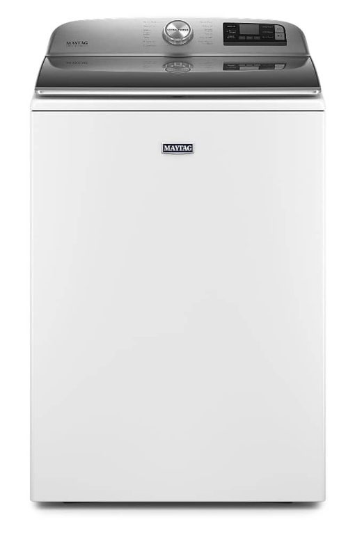 Maytag 5.3 Cu. Ft. White Smart Capable Top Load Washer With Extra Power Button