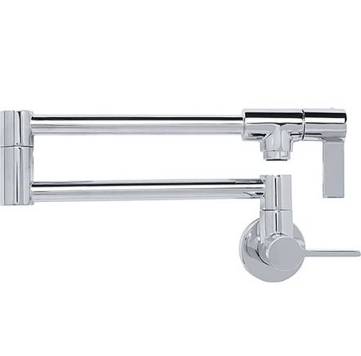 Franke Ambient Polished Chrome Wall-Mounted Pot Filler Kitchen Faucet