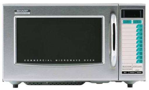 Sharp 1 Cu. Ft. Stainless Steel Medium-Duty Commercial Microwave Oven