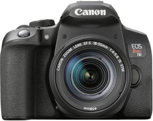 Canon EOS Rebel T8i DSLR Camera With EF-S 18-55mm f/4-5.6 IS STM Kit