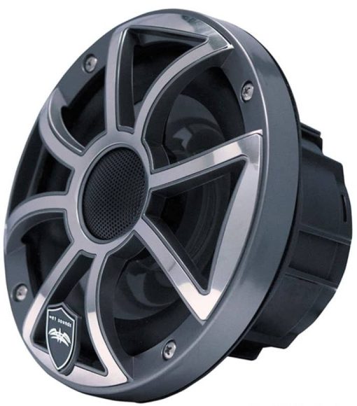 Wet Sounds REVO 6 Black Stainless Steel Marine Coaxial / Full Range Speaker System
