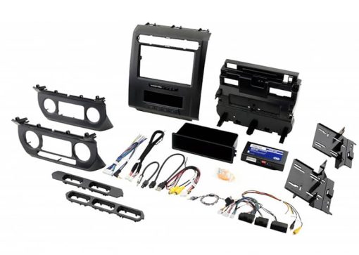 PAC Audio Complete Radio Replacement Kit With Integrated Climate Controls For Select Fords With 8" Display