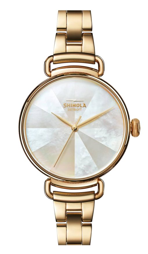 Shinola The Canfield PVD Gold Watch, 38mm