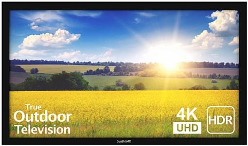 SunBrite 55" Black Pro 2 Series 4K UHD Full Sun Outdoor TV