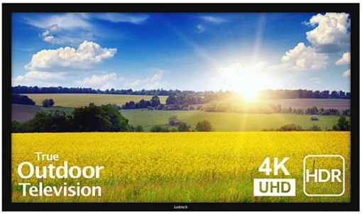 SunBriteTV 65" Black Pro 2 Series 4K UHD Full Sun Outdoor TV