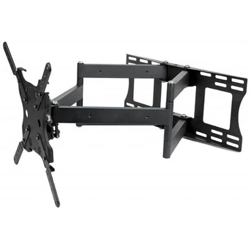 SunBrite Black Dual Arm Articulating Outdoor Weatherproof TV Wall Mount