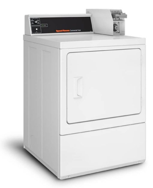 Speed Queen 7 Cu. Ft. White Rear Control Single Electric Dryer