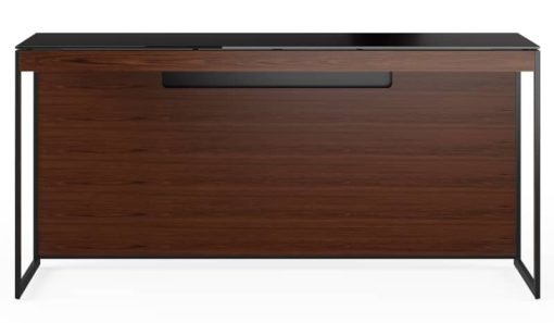 BDI Sequel 20 6102 Chocolate Walnut/Black Console Desk