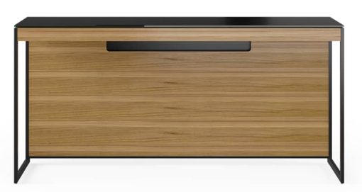 BDI Sequel 20 6102 Walnut/Black Console Desk