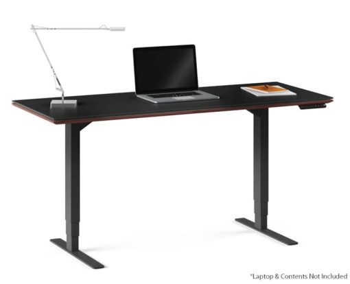 BDI Sequel 20 6151 Chocolate Stained Walnut 60" x 24" Lift Standing Desk