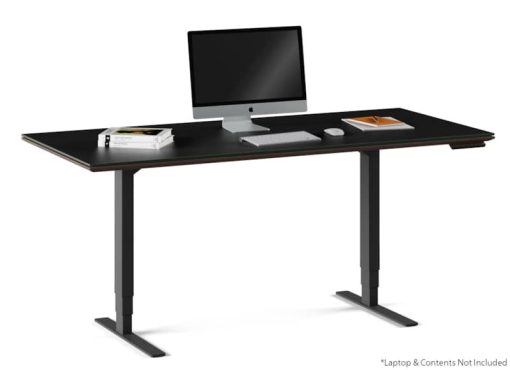 BDI Sequel 20 6152 Charcoal Stained Ash 66" x 30" Lift Standing Desk