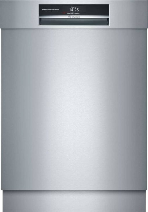 Bosch Benchmark Series 24" Stainless Steel Recessed Handle Dishwasher