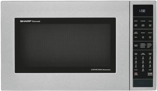 Sharp 1.5 Cu. Ft. Stainless Steel Carousel Convection Microwave Oven