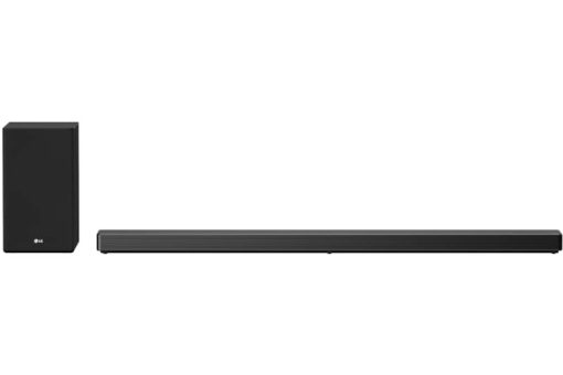 LG Black 5.1.2 Channel High Res Audio Sound Bar With Dolby Atmos And Google Assistant Built-In - Image 2
