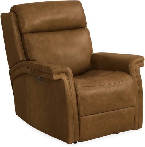 Hooker Furniture Living Room Poise Power Recliner With Power Headrest