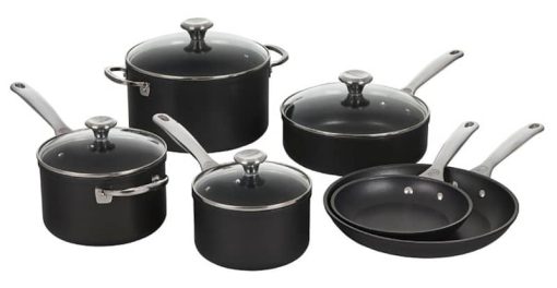 Le Creuset 10-Piece Toughened Nonstick PRO Set